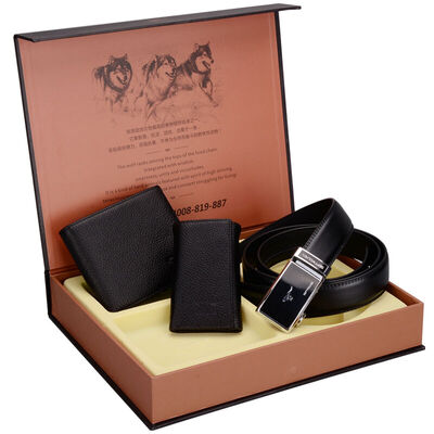 Seven wolves SEPTWOLVES mens belt automatic buckle leather mens belt top layer leather short wallet combination exquisite gift box set L917
Seven wolves SEPTWOLVES mens belt automatic buckle leather mens belt top layer leather short wallet combination exquisite gift box set L917