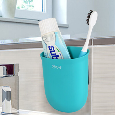 Billion high EKOA with suction cup toothbrush cup toothpaste storage cup household storage box
Billion high EKOA with suction cup toothbrush cup toothpaste storage cup household storage box