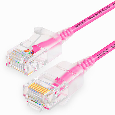 Shanze (SAMZHE) SZB-3030 super six sub-size CAT6A high purity oxygen-free copper network jumper 8-core twisted-pair high-speed ultra-6 type RJ45 network cable 3 meters white
Shanze (SAMZHE) SZB-3030 super six sub-size CAT6A high purity oxygen-free copper network jumper 8-core twisted-pair high-speed ultra-6 type RJ45 network cable 3 meters white