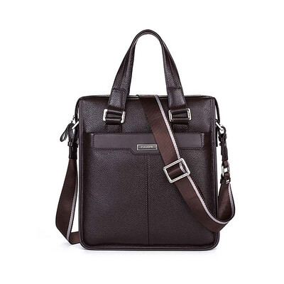 PKuone® Mens Messenger bags Genuine Leather Shoulder Bag Maletin Documents Briefcase Fashion Men Business Handbags Crossbody Bag
PKuone® Mens Messenger bags Genuine Leather Shoulder Bag Maletin Documents Briefcase Fashion Men Business Handbags Crossbody Bag
