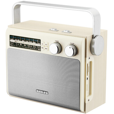 Moonlight Box S10 Silver Full Band Card Radio Player Bluetooth Speaker Elderly Portable College Entrance Examination University English Level 4 Campus Broadcast Semiconductor
Moonlight Box S10 Silver Full Band Card Radio Player Bluetooth Speaker Elderly Portable College Entrance Examination University English Level 4 Campus Broadcast Semiconductor