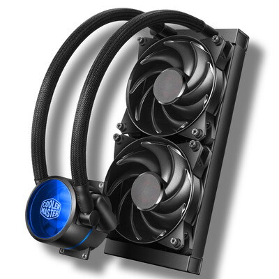 Cooler Master MasterLiquid Pro 240 Радиатор с водяным охлаждением (I9 2066 / Двойной кавитационный насос / Microway Copper Bottom)
Cooler Master MasterLiquid Pro 240 Радиатор с водяным охлаждением (I9 2066 / Двойной кавитационный насос / Microway Copper Bottom)
