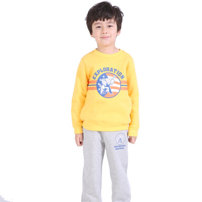 (KIDS MAM & DAD) boys and girls suits autumn and winter plus velvet thick two-piece long sleeve casual set 60189 fresh yellow 120
(KIDS MAM & DAD) boys and girls suits autumn and winter plus velvet thick two-piece long sleeve casual set 60189 fresh yellow 120