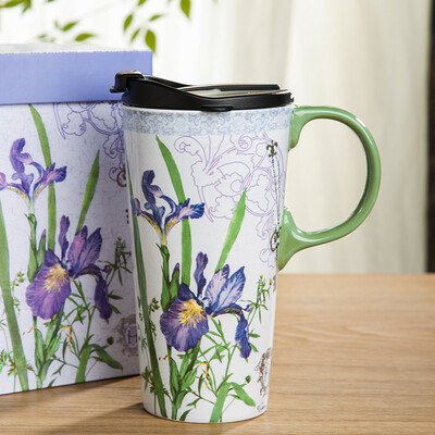 Evergreen creative mug with lid gift box hand painted couple coffee cup ceramic cup milk cup cup
Evergreen creative mug with lid gift box hand painted couple coffee cup ceramic cup milk cup cup