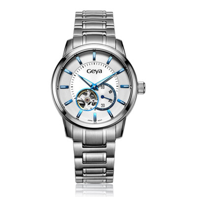 Geya (Geya) watch classic series of mechanical male watch steel strip G08112GBW
Geya (Geya) watch classic series of mechanical male watch steel strip G08112GBW