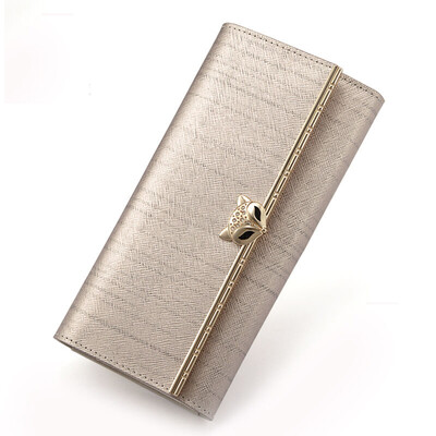 Gold fox FOXER ladies wallet long wallet wallet fox buckle large capacity ladies holding bag multi-card bit buckle wallet 241038F8O gold
Gold fox FOXER ladies wallet long wallet wallet fox buckle large capacity ladies holding bag multi-card bit buckle wallet 241038F8O gold