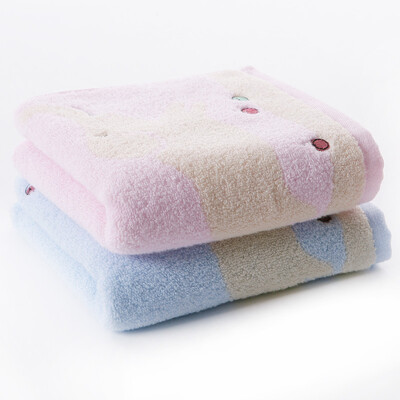 Gold towel home textile cotton twist embroidery soft cartoon wash towel two pieces 88g Article 72 34cm
Gold towel home textile cotton twist embroidery soft cartoon wash towel two pieces 88g Article 72 34cm