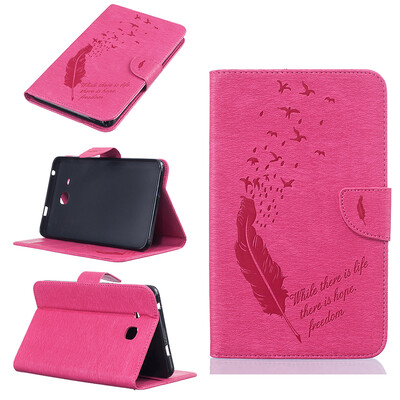 Rose Red feathers Style Embossing Classic Flip Cover with Stand Function and Credit Card Slot for SAMSUNG GALAXY Tab A 7.0 T280
Rose Red feathers Style Embossing Classic Flip Cover with Stand Function and Credit Card Slot for SAMSUNG GALAXY Tab A 7.0 T280