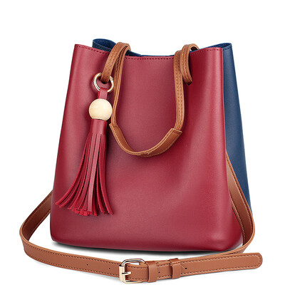 Meng Na Mi Lu (Meng na mi lu) Japan and South Korea tassel style water bucket bag shoulder Messenger small fresh fashion cute trend handbag bag 16610 white green color
Meng Na Mi Lu (Meng na mi lu) Japan and South Korea tassel style water bucket bag shoulder Messenger small fresh fashion cute trend handbag bag 16610 white green color