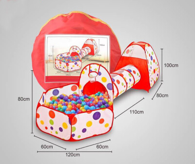 3 In 1 Children Baby Kids Play Tent Tunnel Play House Indoor Outdoor Toys 650067
3 In 1 Children Baby Kids Play Tent Tunnel Play House Indoor Outdoor Toys 650067