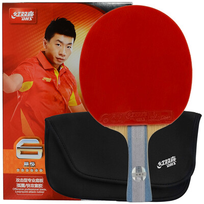 Double Happiness DHS 6-star table tennis racket double-sided anti-fast attack with the arc beat A6002 single shot new random R6002
Double Happiness DHS 6-star table tennis racket double-sided anti-fast attack with the arc beat A6002 single shot new random R6002