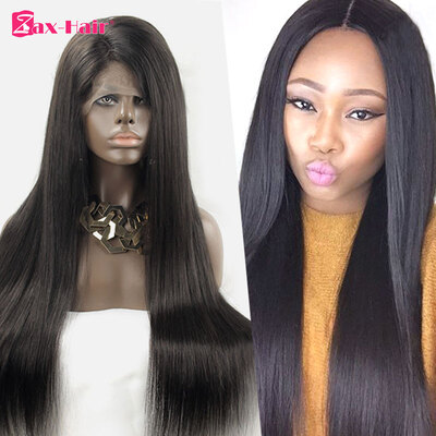 Glueless Full Lace Human Hair Wigs Silky Straight For Black Women Virgin Peruvian Full Lace Wig 130% Density Ponytail Zax Hair
Glueless Full Lace Human Hair Wigs Silky Straight For Black Women Virgin Peruvian Full Lace Wig 130% Density Ponytail Zax Hair