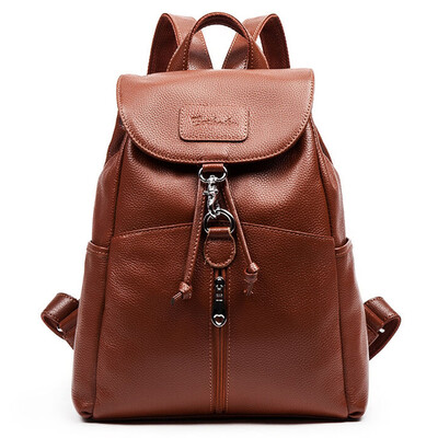 BOSTANTEN BOSTANTEN shoulder bag trend fashion backpack cowhide handbags Korean version of the school bag BW752011 brown
BOSTANTEN BOSTANTEN shoulder bag trend fashion backpack cowhide handbags Korean version of the school bag BW752011 brown