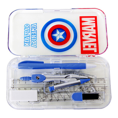 Disney (DISNEY) DM29179A exam compass ruler triangular plate ruler protractor drawing combination set 8 sets of mover
Disney (DISNEY) DM29179A exam compass ruler triangular plate ruler protractor drawing combination set 8 sets of mover
