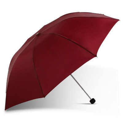 

Зонтик Зонтик Зонтик Тройной складной водонепроницаемый водонепроницаемый легкий зонтик Бизнес зонтик Зонтик 57CM * 8K 3776EJC 5 # Флот