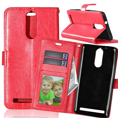 Red Style Classic Flip Cover with Stand Function and Credit Card Slot for Lenovo K5 Note
Red Style Classic Flip Cover with Stand Function and Credit Card Slot for Lenovo K5 Note