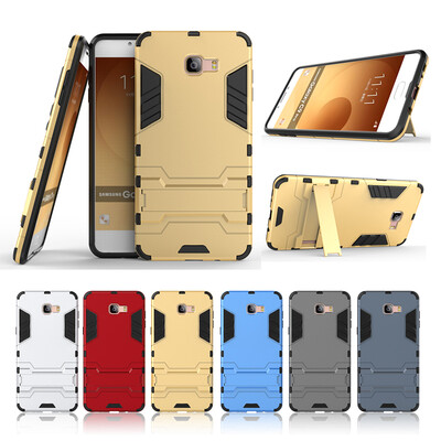 Gold Slim Robot Armor Kickstand Shockproof Hard Rugged Rubber Back Case For SAMSUNG Galaxy C9
Gold Slim Robot Armor Kickstand Shockproof Hard Rugged Rubber Back Case For SAMSUNG Galaxy C9