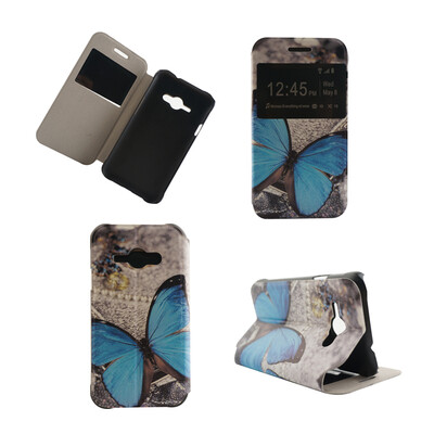 Blue Butterfly Design Кожа PU откидной крышки Кошелек для карты памяти Чехол для Samsung Galaxy J1 Ace
Blue Butterfly Design Кожа PU откидной крышки Кошелек для карты памяти Чехол для Samsung Galaxy J1 Ace