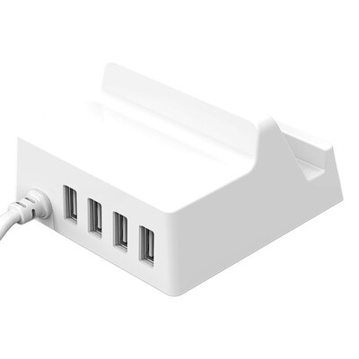 Orchid ORICO CHK-4U USB Charger Creative Smart Charging Head Apple Handheld Flat Panel Universal Charging Stand Charging Base White
Orchid ORICO CHK-4U USB Charger Creative Smart Charging Head Apple Handheld Flat Panel Universal Charging Stand Charging Base White