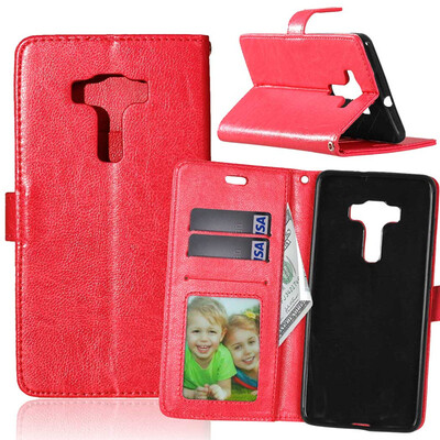 Red Style Classic Flip Cover with Stand Function and Credit Card Slot for Asus Zenfone 3 Deluxe ZS570KL
Red Style Classic Flip Cover with Stand Function and Credit Card Slot for Asus Zenfone 3 Deluxe ZS570KL