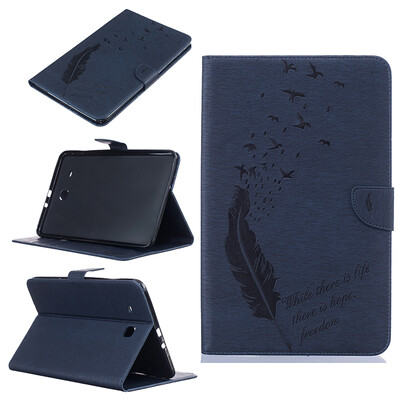 Blue feathers Style Embossing Classic Flip Cover with Stand Function and Credit Card Slot for Samsung GALAXY Tab E T560
Blue feathers Style Embossing Classic Flip Cover with Stand Function and Credit Card Slot for Samsung GALAXY Tab E T560