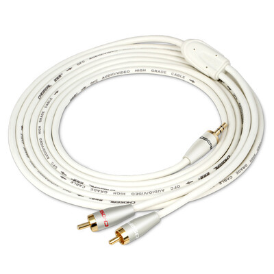 Akihuo CHOSEAL Q565B Platinum Edition Import Terminal 35mm male pair double Lotus audio cable 5 meters
Akihuo CHOSEAL Q565B Platinum Edition Import Terminal 35mm male pair double Lotus audio cable 5 meters