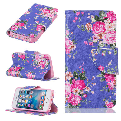 Purple flowers Design PU Leather Flip Cover Wallet Card Holder Case for IPHONE 5/5S/5SE
Purple flowers Design PU Leather Flip Cover Wallet Card Holder Case for IPHONE 5/5S/5SE