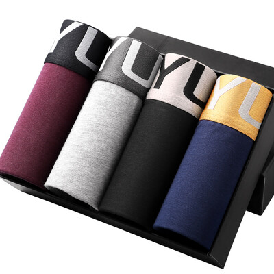 Yu Zhaolin 4 installed YBJ3E1 men&39s underwear pure color cotton breathable angle underwear classic 4-color underwear male
Yu Zhaolin 4 installed YBJ3E1 men&39s underwear pure color cotton breathable angle underwear classic 4-color underwear male