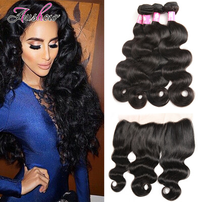 8A Aushow Peruvian Virgin Hair with Closure Body Lace Frontal Closure with Bundles 4 Bundles with Closure Human Hair Bundles
8A Aushow Peruvian Virgin Hair with Closure Body Lace Frontal Closure with Bundles 4 Bundles with Closure Human Hair Bundles