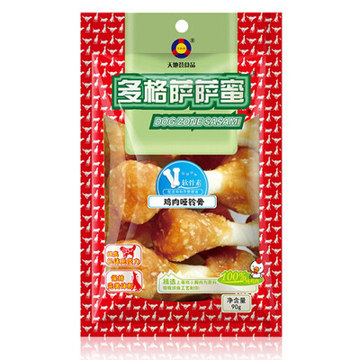 Duo Sesa honey pet food dog snacks chicken dumbbell bone 90g chondrocyte molars teeth teeth bones dog bite glue
Duo Sesa honey pet food dog snacks chicken dumbbell bone 90g chondrocyte molars teeth teeth bones dog bite glue