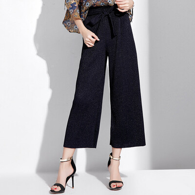 MAZOE Korean fashion pleated skirt pants 9 points wide leg pants M102 army green all code
MAZOE Korean fashion pleated skirt pants 9 points wide leg pants M102 army green all code