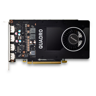 Leadtek (LEADTEK) Quadro P2000 5ГБ GDDR5 / 160bit / 140GBps / CUDA ядра 1024 Pascal GPU рендеринга графики профессиональных графических моделей
Leadtek (LEADTEK) Quadro P2000 5ГБ GDDR5 / 160bit / 140GBps / CUDA ядра 1024 Pascal GPU рендеринга графики профессиональных графических моделей