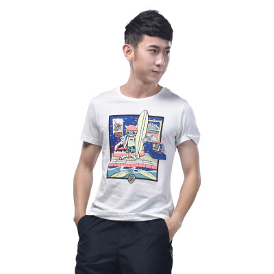 (XTEP) Men's short-sleeved t-shirt casual short round neck breathable sports jacket 985229011136 gray blue S
(XTEP) Men's short-sleeved t-shirt casual short round neck breathable sports jacket 985229011136 gray blue S