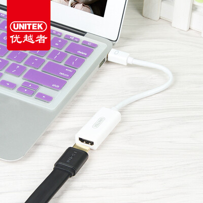 Advantages UNITEK Y-6342BK DP to HDMI conversion line Displayport to HDMI male to female transfer cable black computer access TV HD video cable converter
Advantages UNITEK Y-6342BK DP to HDMI conversion line Displayport to HDMI male to female transfer cable black computer access TV HD video cable converter