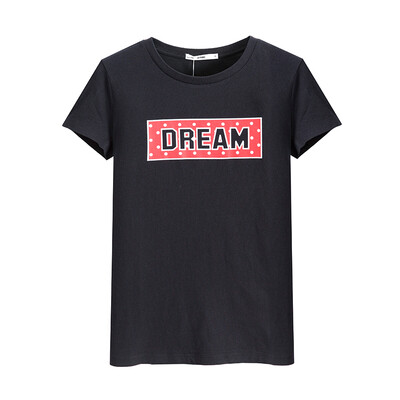 Semir Semir Short Sleeve T-Shirt Korean Round Collar Half Sleeve Blouse Compassionate Student 12216000018 Black
Semir Semir Short Sleeve T-Shirt Korean Round Collar Half Sleeve Blouse Compassionate Student 12216000018 Black