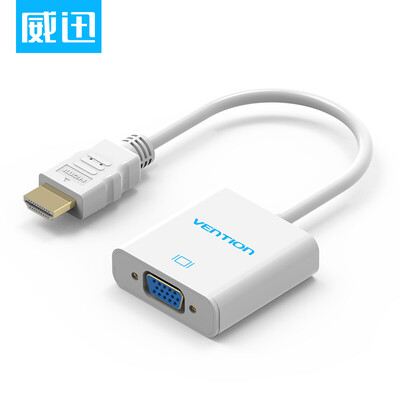 WDC (VENTION) Конвертер HDMI-VGA-кабель HD-видео адаптер адаптер для подключения к компьютеру Телевизионный монитор проекционная линия 0,15 м белый VAA-V03-W
WDC (VENTION) Конвертер HDMI-VGA-кабель HD-видео адаптер адаптер для подключения к компьютеру Телевизионный монитор проекционная линия 0,15 м белый VAA-V03-W