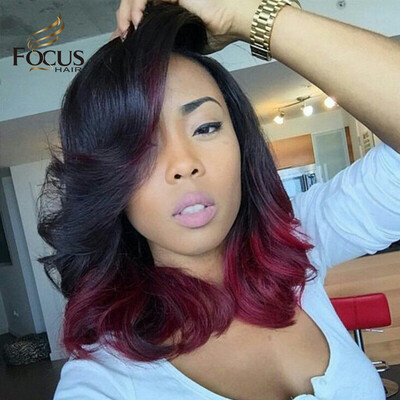 Lady Focus Full Lace Wig 150 Density Ombre 1B Burgundy Two Tone 99J Natural Wave Brazilian Human Hair Wigs
Lady Focus Full Lace Wig 150 Density Ombre 1B Burgundy Two Tone 99J Natural Wave Brazilian Human Hair Wigs