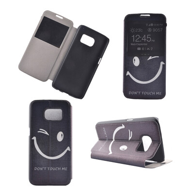Naughty Smile Design PU Leather Flip Cover Wallet Card Holder Case for Samsung Galaxy S7
Naughty Smile Design PU Leather Flip Cover Wallet Card Holder Case for Samsung Galaxy S7
