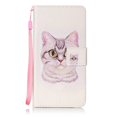 Short Hair Cat Design PU Leather Flip Cover Wallet Card Holder Case for Huawei Honor 8
Short Hair Cat Design PU Leather Flip Cover Wallet Card Holder Case for Huawei Honor 8