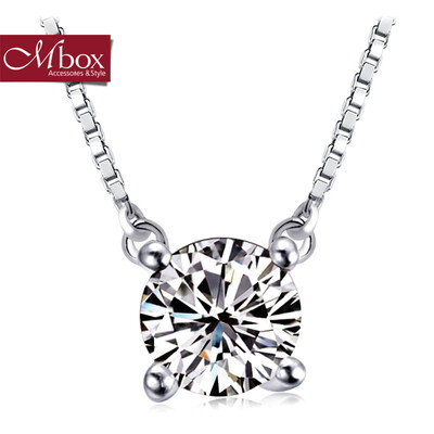 Mbox Necklace Female 925 Silver Mosaic Swarovski Zircon Korean Chain Clavicle Jewelry Jewelry Diamond Romantic Girlfriend Valentine's Day Gift Silver
Mbox Necklace Female 925 Silver Mosaic Swarovski Zircon Korean Chain Clavicle Jewelry Jewelry Diamond Romantic Girlfriend Valentine's Day Gift Silver
