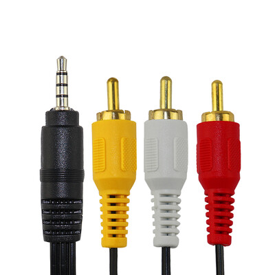 Chongbo Cinyobo CYB-AV-1001 35 to 3 Lotus Video Line A three TV set-top box TV composite audio&video cable for millet box line music as 
Chongbo Cinyobo CYB-AV-1001 35 to 3 Lotus Video Line A three TV set-top box TV composite audio&video cable for millet box line music as