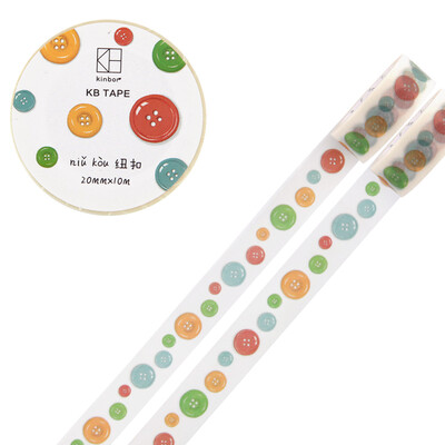 kinbor hand&paper tape 20mm 10m hand account color decoration stationery tape button DTB64049
kinbor hand&paper tape 20mm 10m hand account color decoration stationery tape button DTB64049