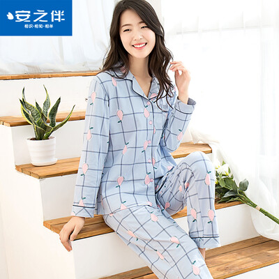 Anshiban anzhiban pajamas Корейская версия сладкого и симпатичного можно носить за пределами с длинными рукавами осенний домашний костюм для службы 71K7270 светло-голубой L 
Anshiban anzhiban pajamas Корейская версия сладкого и симпатичного можно носить за пределами с длинными рукавами осенний домашний костюм для службы 71K7270 светло-голубой L