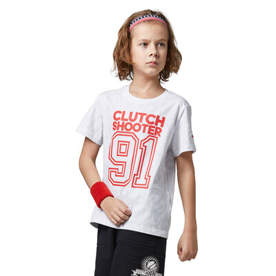 Anta (ANTA) children's clothing boy short-sleeved sweater children's short-sleeved T-shirt 35721145 pure white 170
Anta (ANTA) children's clothing boy short-sleeved sweater children's short-sleeved T-shirt 35721145 pure white 170