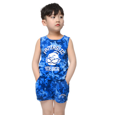 Yu Zhaolin children's T-shirt boys and girls sleeveless vest shorts suit M416606 purple camouflage 110 yards
Yu Zhaolin children's T-shirt boys and girls sleeveless vest shorts suit M416606 purple camouflage 110 yards