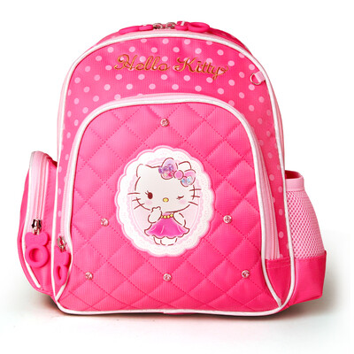 Hello Kitty (hellokitty) KT1045A Korean kindergarten schoolbag female 3-4-5 years old children's school bag travel ridge small bag rose red
Hello Kitty (hellokitty) KT1045A Korean kindergarten schoolbag female 3-4-5 years old children's school bag travel ridge small bag rose red