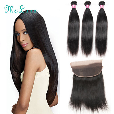 Pre Plucked 360 Lace Frontal Closure with Bundles Malaysian Virgin Hair with Closure Straight Human hair Malaysian Straight Hair
Pre Plucked 360 Lace Frontal Closure with Bundles Malaysian Virgin Hair with Closure Straight Human hair Malaysian Straight Hair