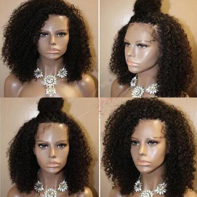 Brazilian Free part short lace front human hair curly wig glueless kinky curly lace front bob wigs for black women
Brazilian Free part short lace front human hair curly wig glueless kinky curly lace front bob wigs for black women