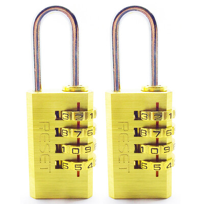 Ritz-Carlton RST-053 2 full copper four password mini anti-theft travel trolley gym backpack door lock padlock
Ritz-Carlton RST-053 2 full copper four password mini anti-theft travel trolley gym backpack door lock padlock