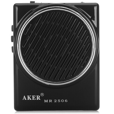 Love lesson AKER MR2506 audio teaching portable wireless infrared remote control guide loudspeaker black
Love lesson AKER MR2506 audio teaching portable wireless infrared remote control guide loudspeaker black